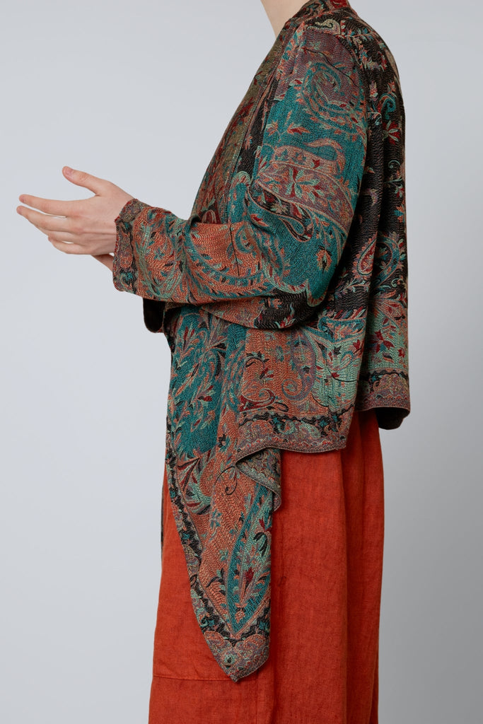 Short Printed Jacket - Manali - BaBa Imports - The Wardrobe
