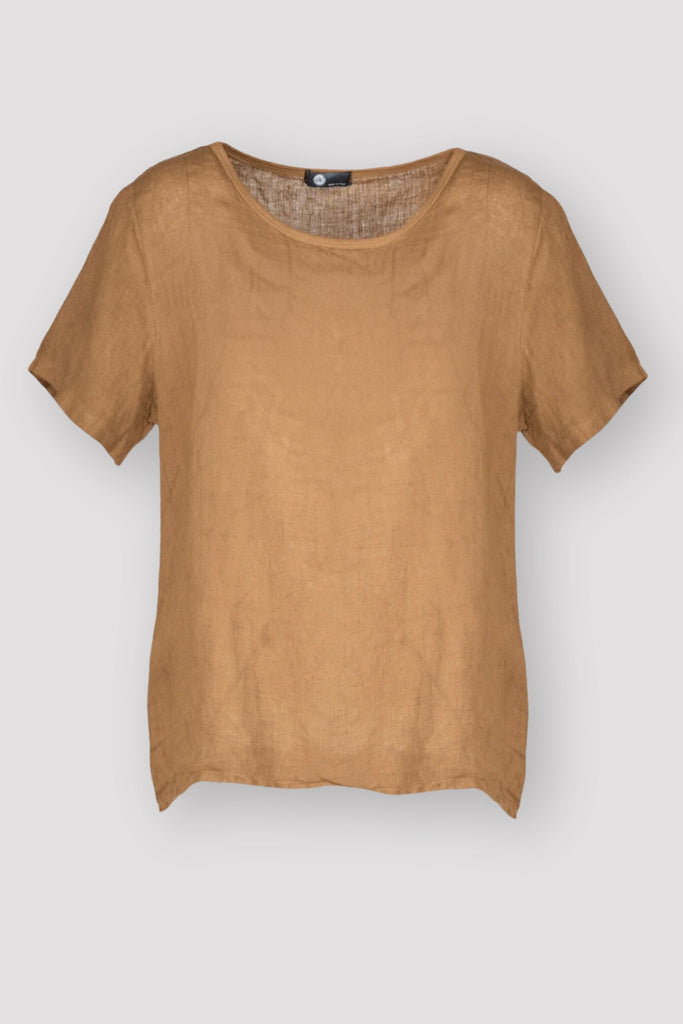 Milano Linen T-Shirt - M Made in Italy - The Wardrobe