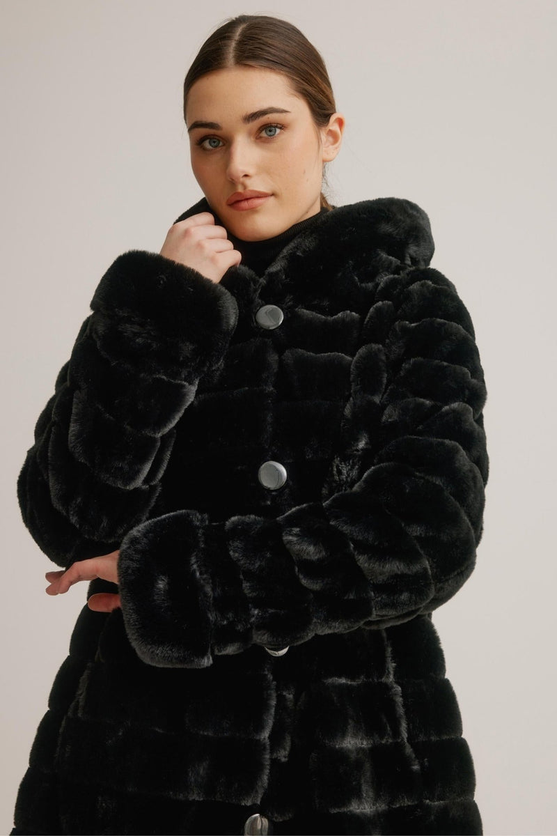 Reversible Fun Fur Coat