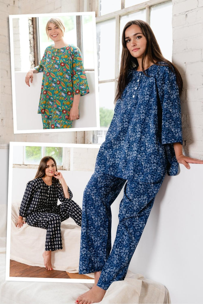 Printed Cotton Pyjamas | The Wardrobe