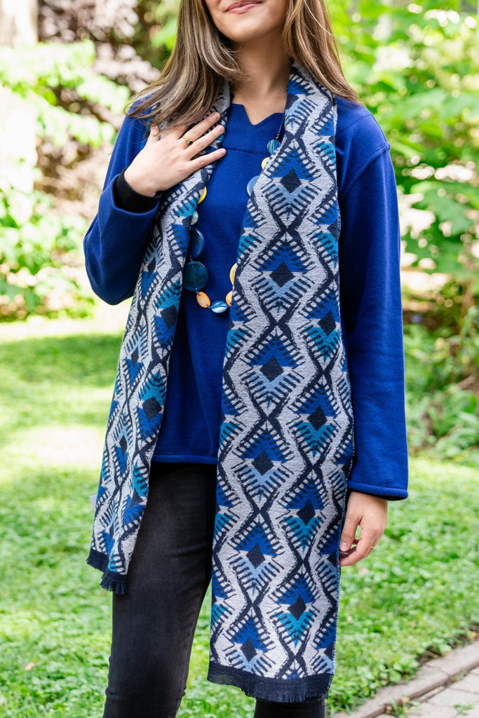 Abstract Scarf - Parsley & Sage - The Wardrobe
