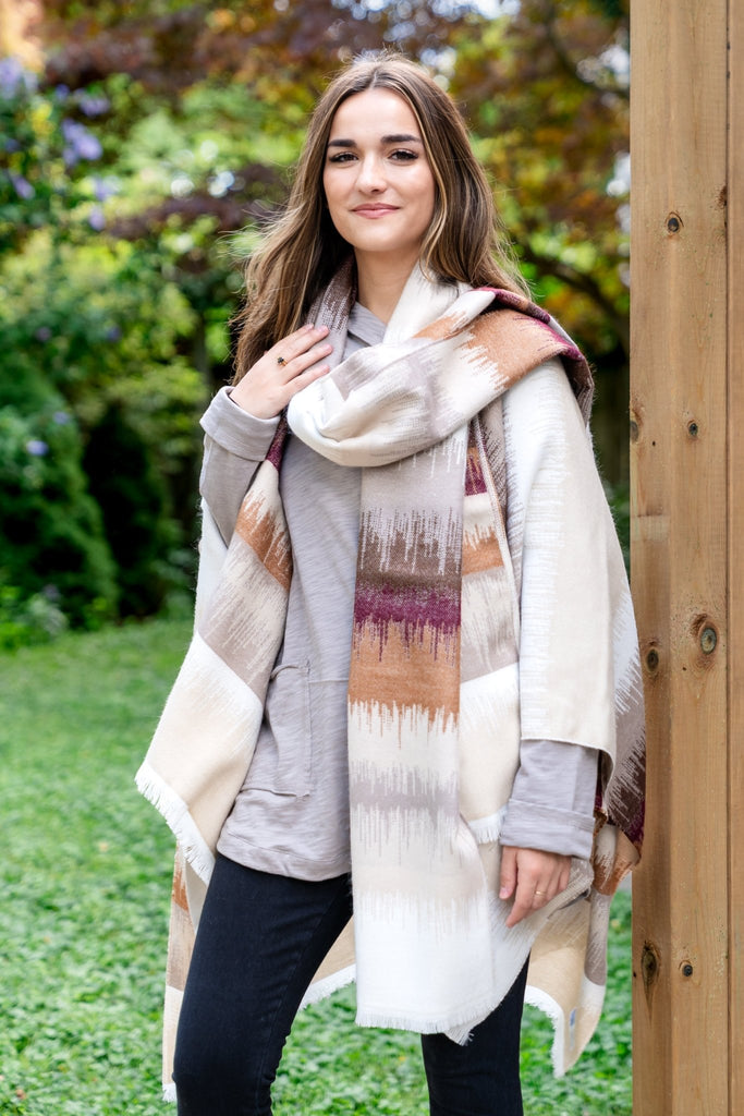 Adria Poncho - Parsley & Sage - The Wardrobe