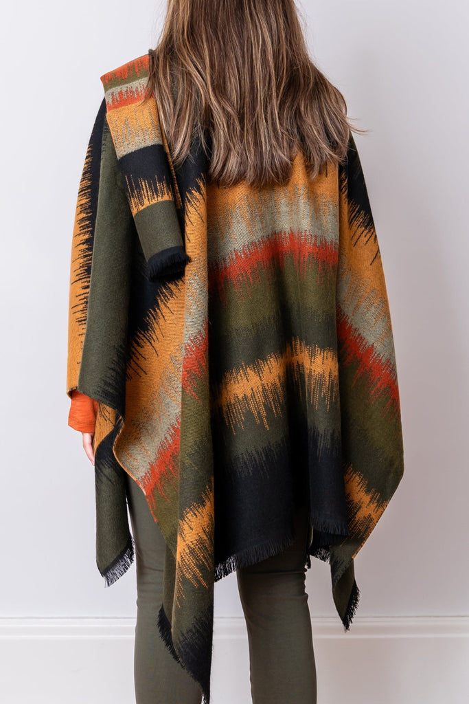 Adria Poncho - Parsley & Sage - The Wardrobe