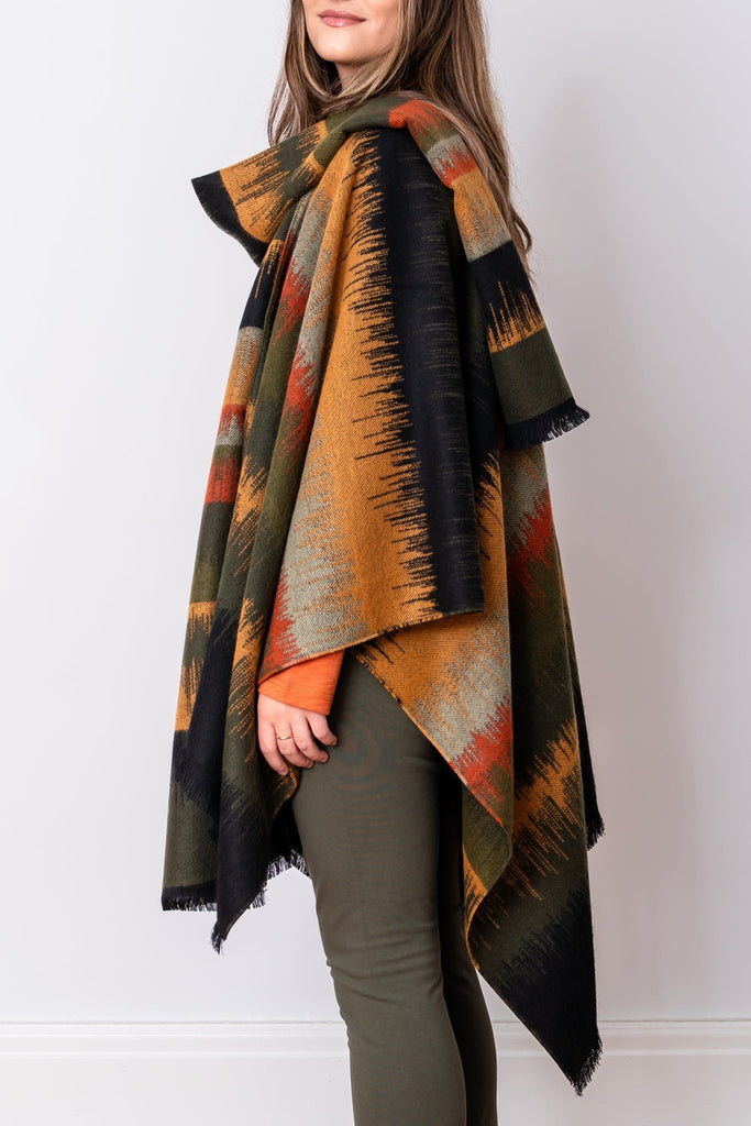 Adria Poncho - Parsley & Sage - The Wardrobe