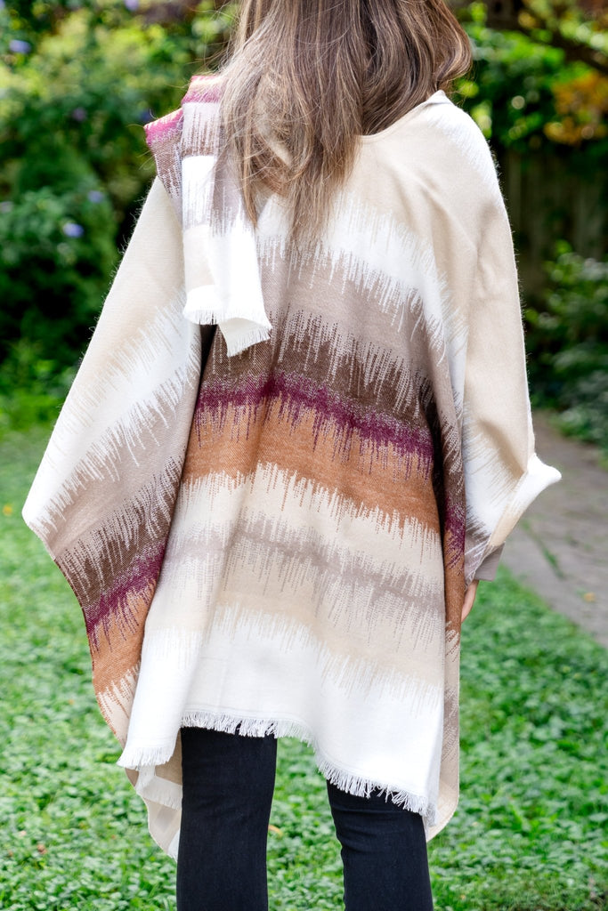Adria Poncho - Parsley & Sage - The Wardrobe