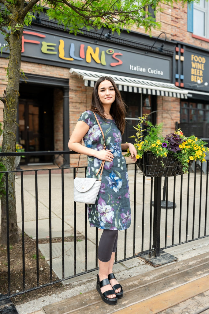 Alida Linen Dress - Linen O - The Wardrobe