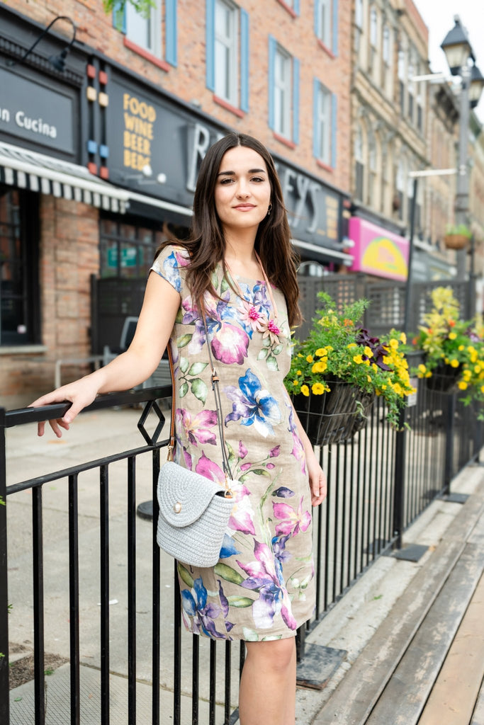 Alida Linen Dress - Linen O - The Wardrobe