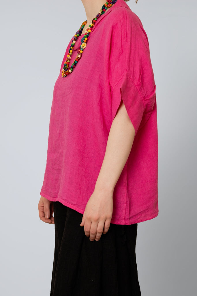 Alina Linen Cowl Top - Fashion Sense - The Wardrobe