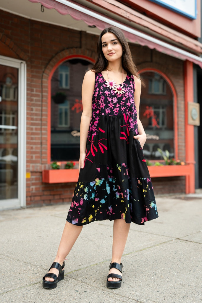 Avril Batik Dress - Wardrobe Style - The Wardrobe