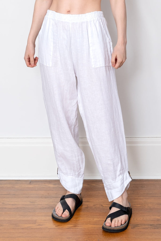 Bijou Linen Pant - Made in Italy - The Wardrobe
