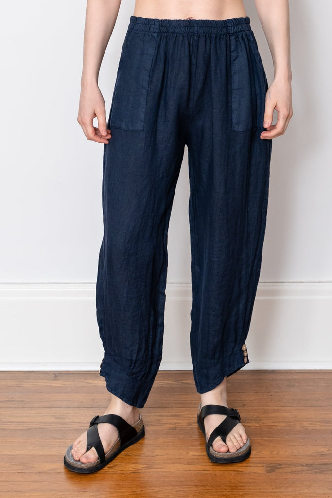 Bijou Linen Pant - Made in Italy - The Wardrobe