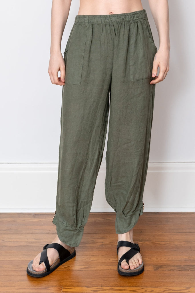 Bijou Linen Pant - Made in Italy - The Wardrobe