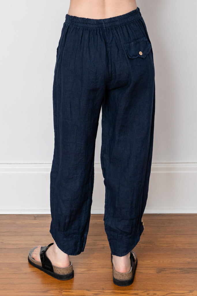 Bijou Linen Pant - Made in Italy - The Wardrobe