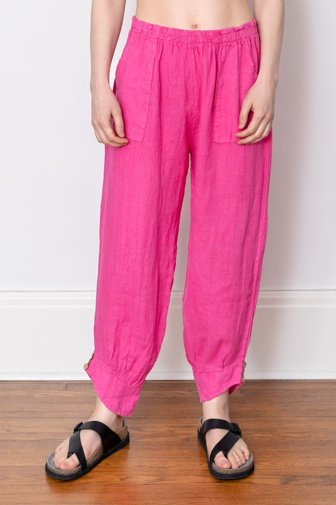 Bijou Linen Pant - Made in Italy - The Wardrobe