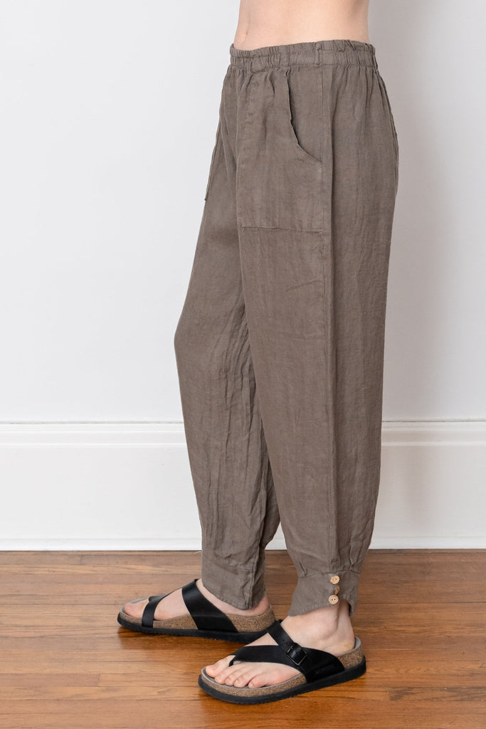 Bijou Linen Pant - Made in Italy - The Wardrobe