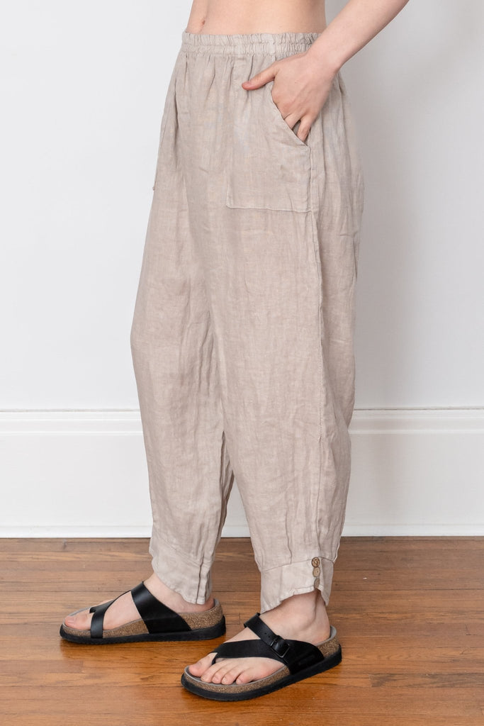 Bijou Linen Pant - Made in Italy - The Wardrobe