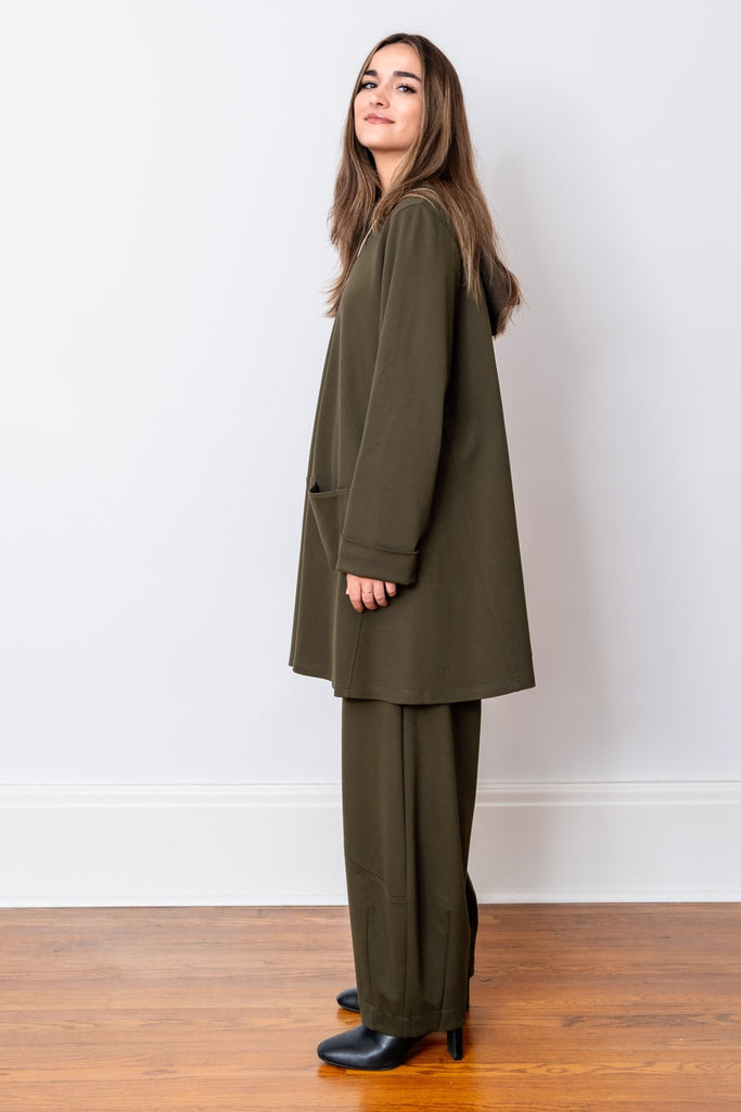 Bjork Tunic - Olive - NOEN - The Wardrobe