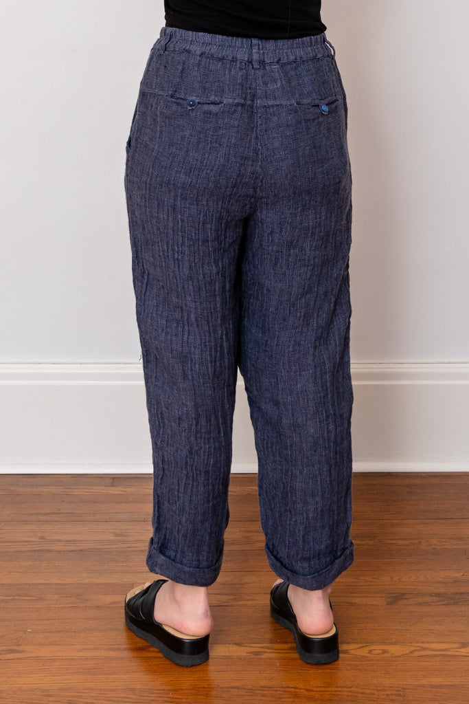 Blue Nova Linen Pant - Grizas - The Wardrobe