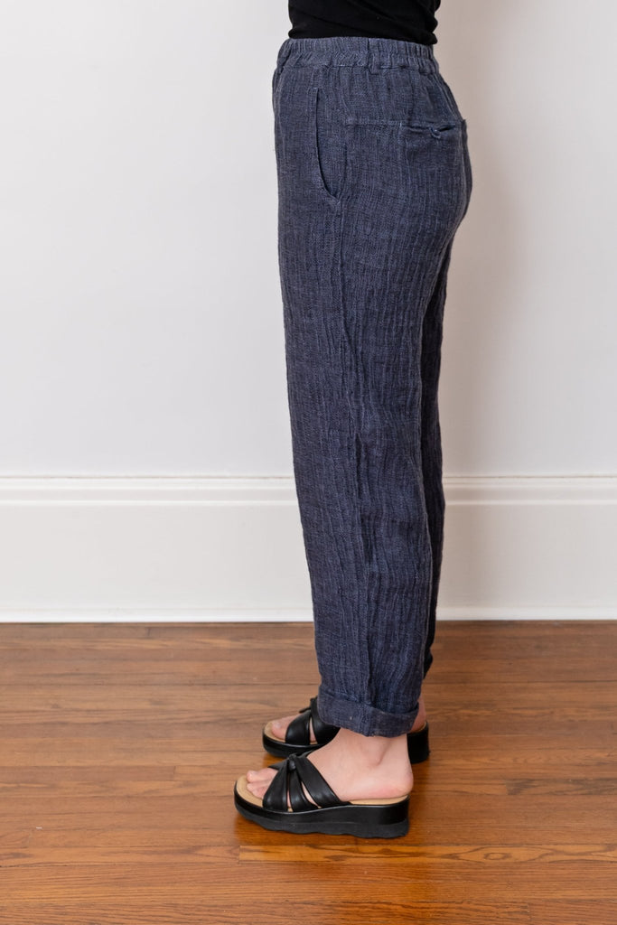 Blue Nova Linen Pant - Grizas - The Wardrobe