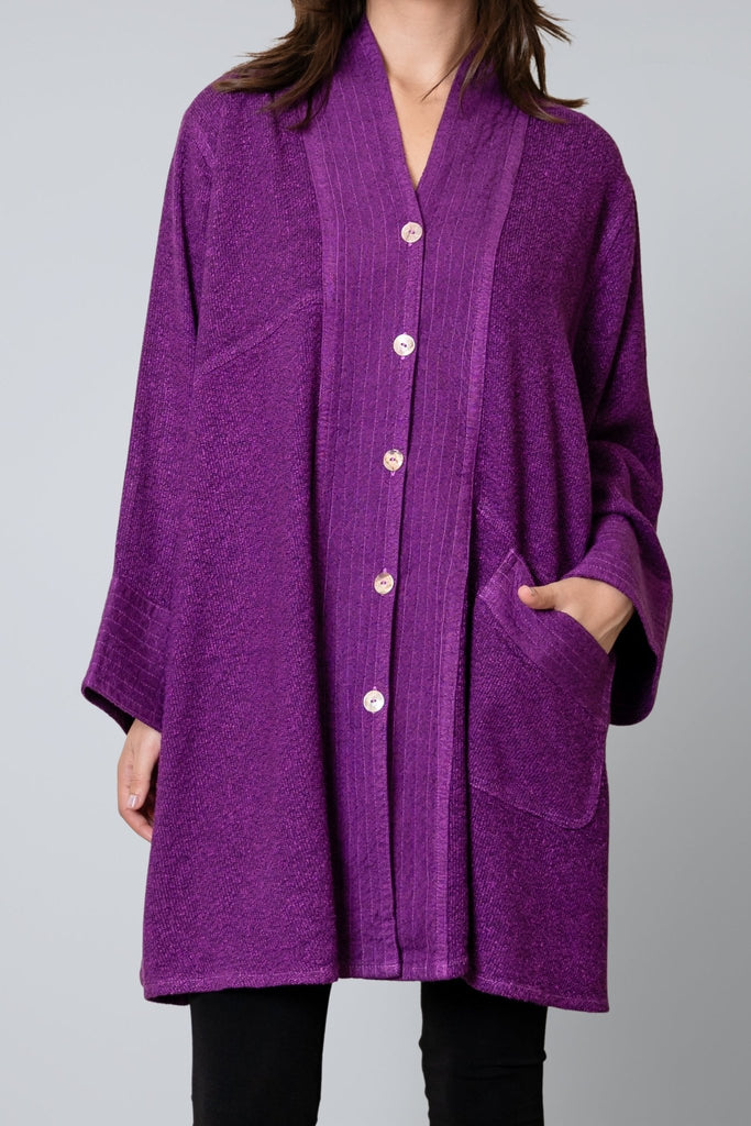 Bouclé Button Jacket - Violetta - Dairi - The Wardrobe