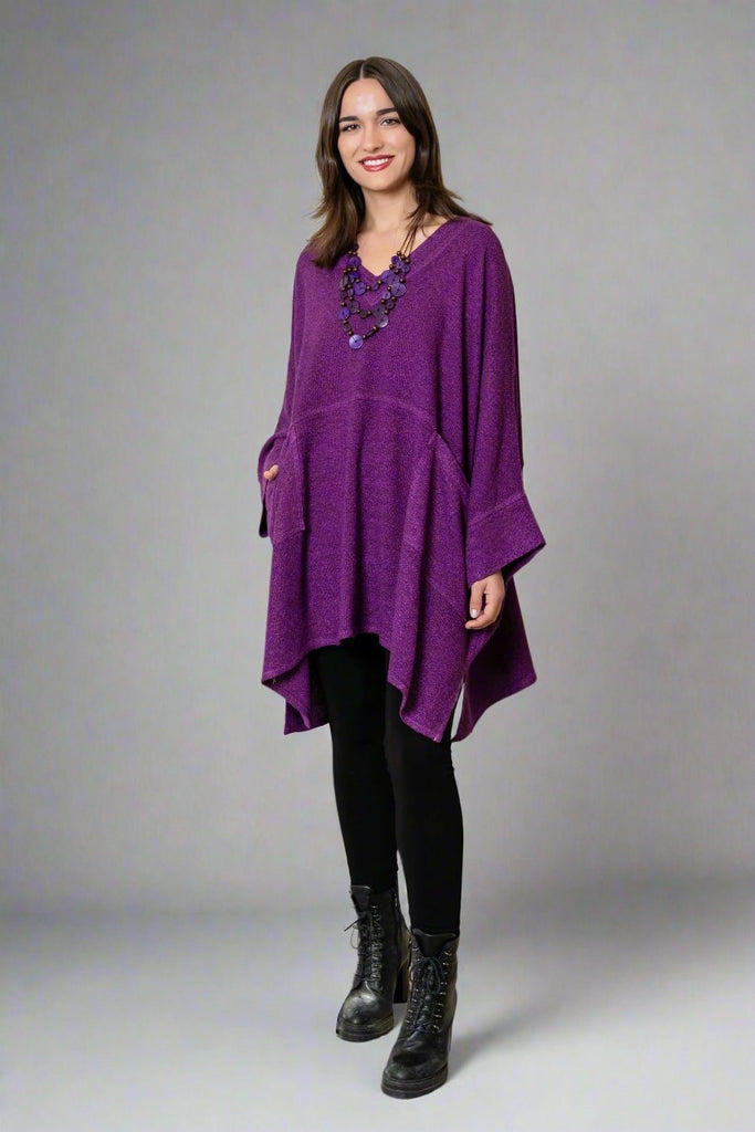 Bouclé V - Neck - Violetta - Dairi - The Wardrobe