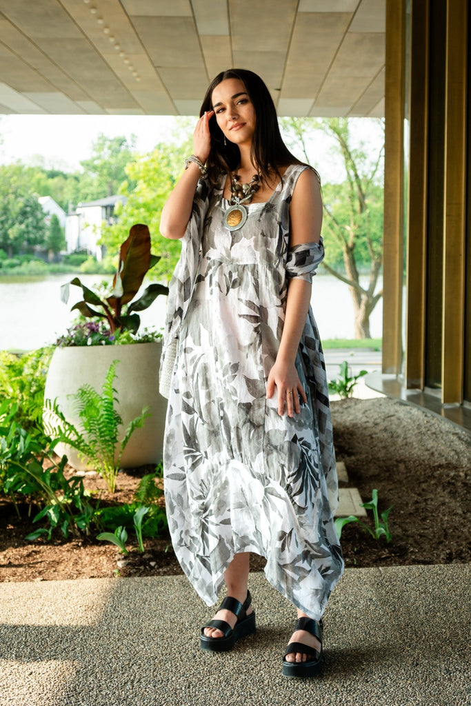 Carla Linen Dress - Linen Luv - The Wardrobe