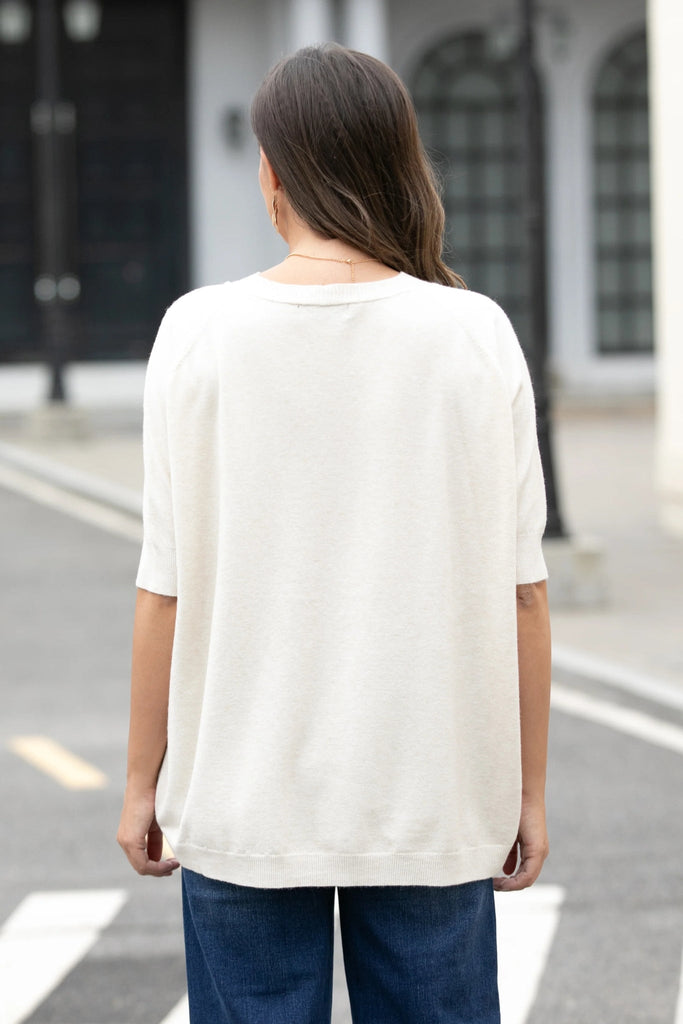 Catherine Sweater Top - Orange Fashion - The Wardrobe
