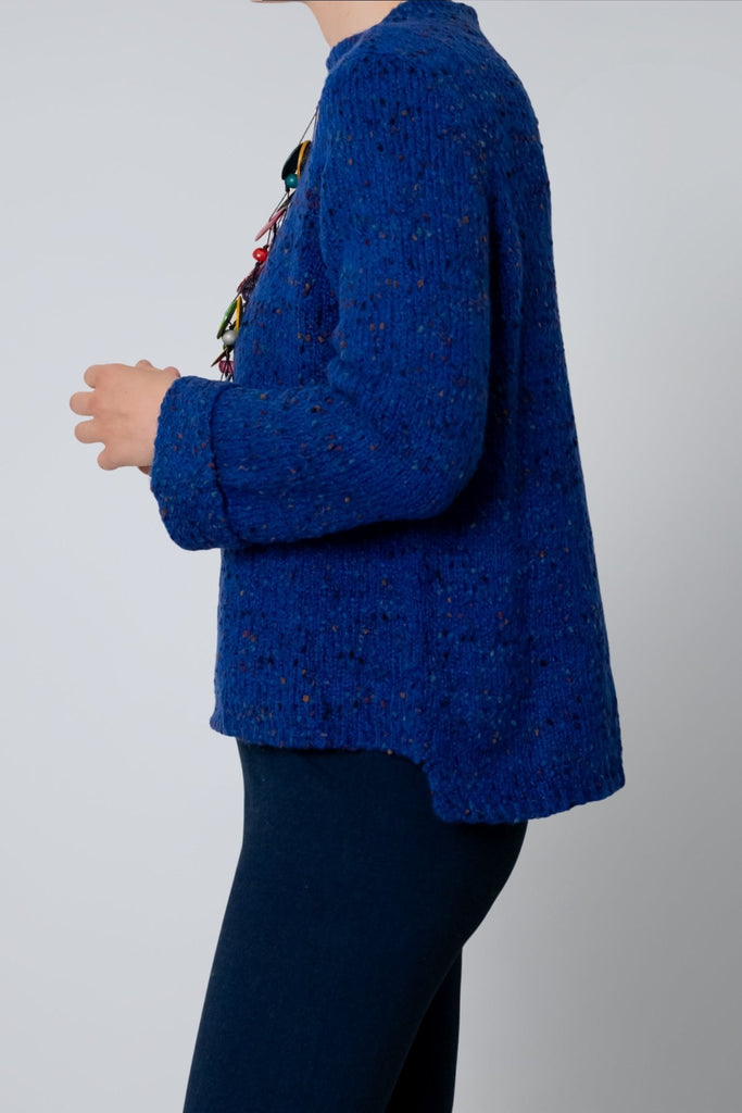 Cobalt Confetti Sweater - Habitat - The Wardrobe