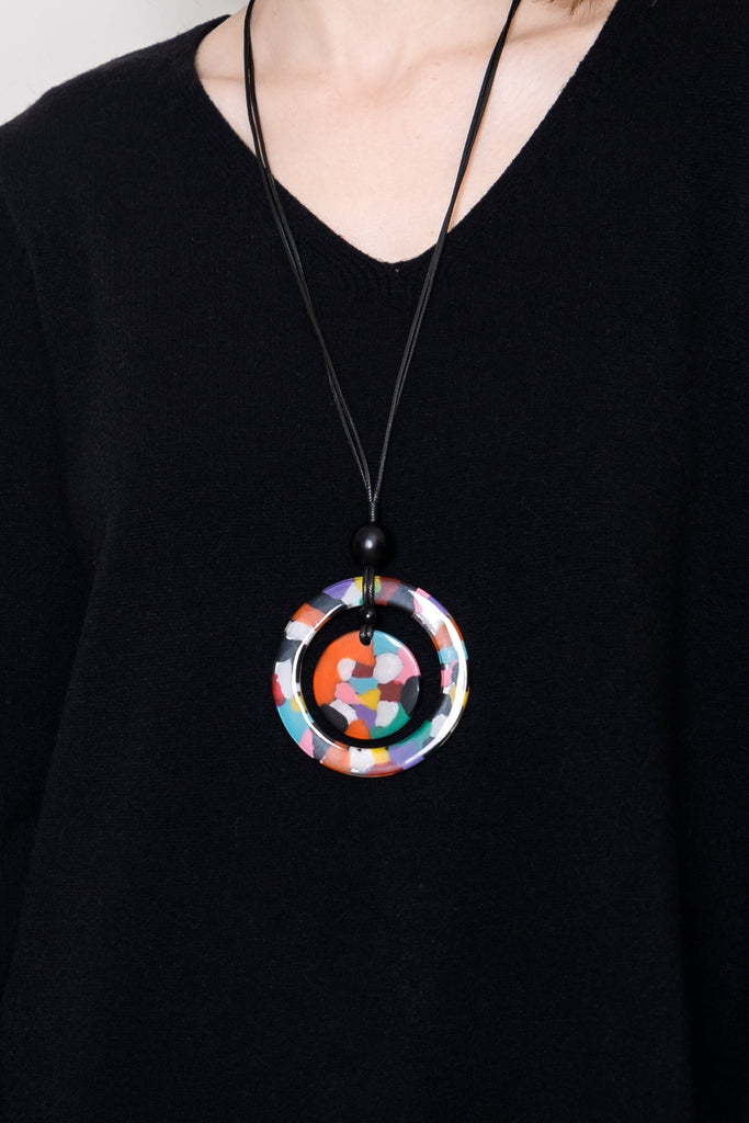 Colourful Circle Necklace - The Wardrobe - The Wardrobe