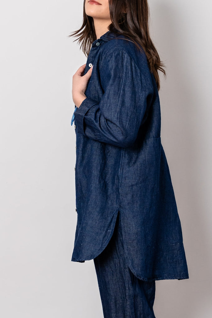 Cutloose Easy Shirt - Flax Denim - Cutloose - The Wardrobe