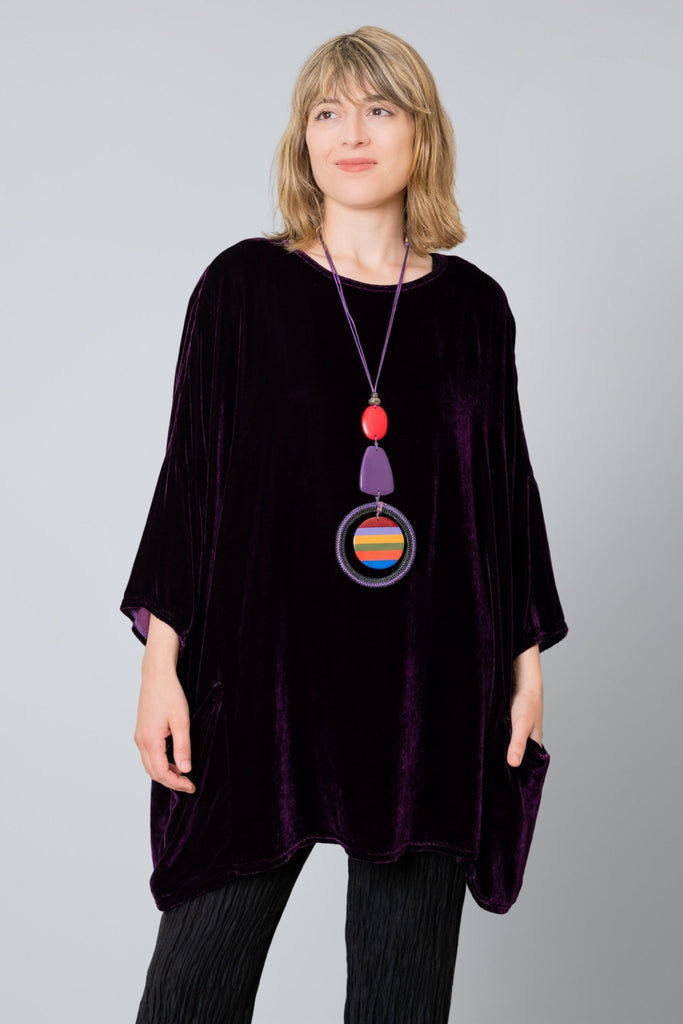 Cutloose Velvet Tunic - Cutloose - The Wardrobe