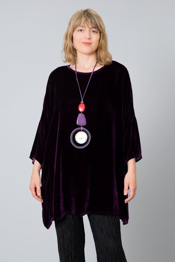 Cutloose Velvet Tunic - Cutloose - The Wardrobe