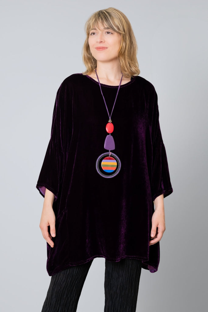 Cutloose Velvet Tunic - Cutloose - The Wardrobe