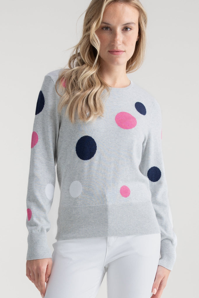 Dedra Dottie Sweater - Marble - The Wardrobe