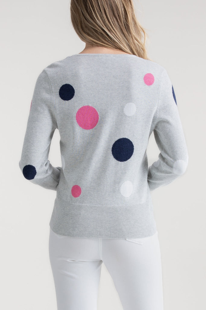 Dedra Dottie Sweater - Marble - The Wardrobe