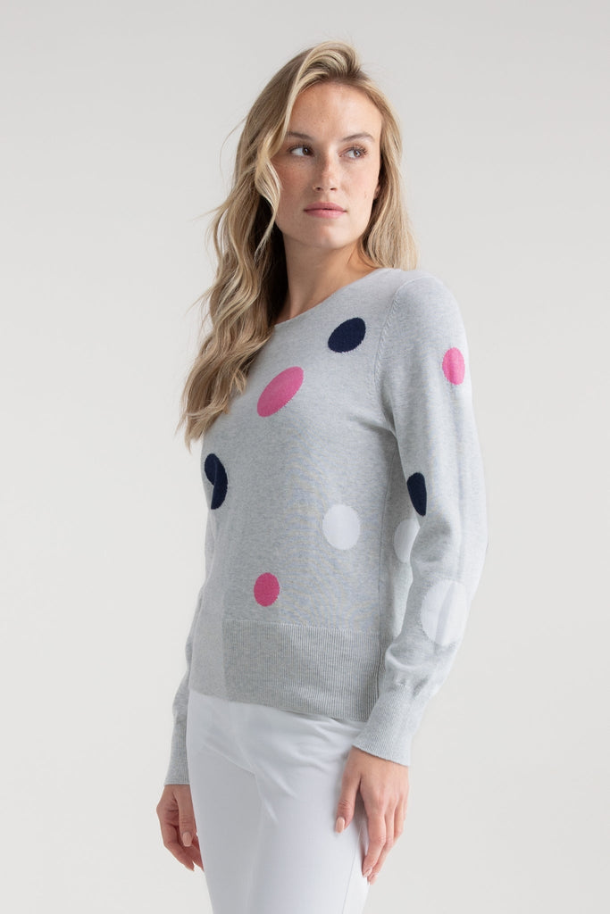 Dedra Dottie Sweater - Marble - The Wardrobe