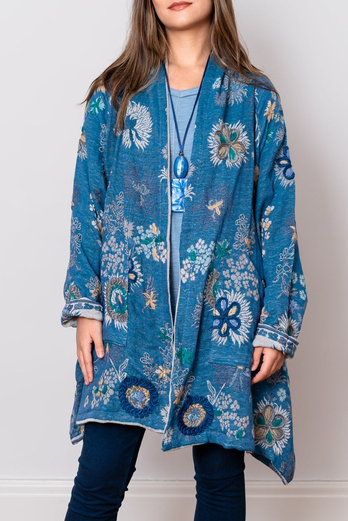 Embroidered Jacket - Mila - BaBa Imports - The Wardrobe
