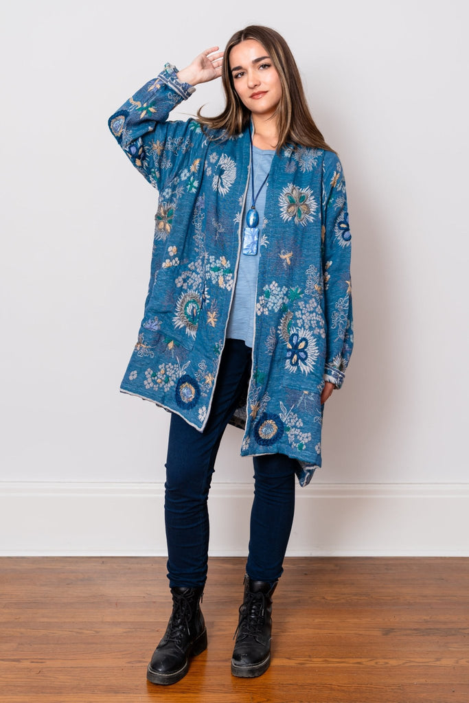 Embroidered Jacket - Mila - BaBa Imports - The Wardrobe