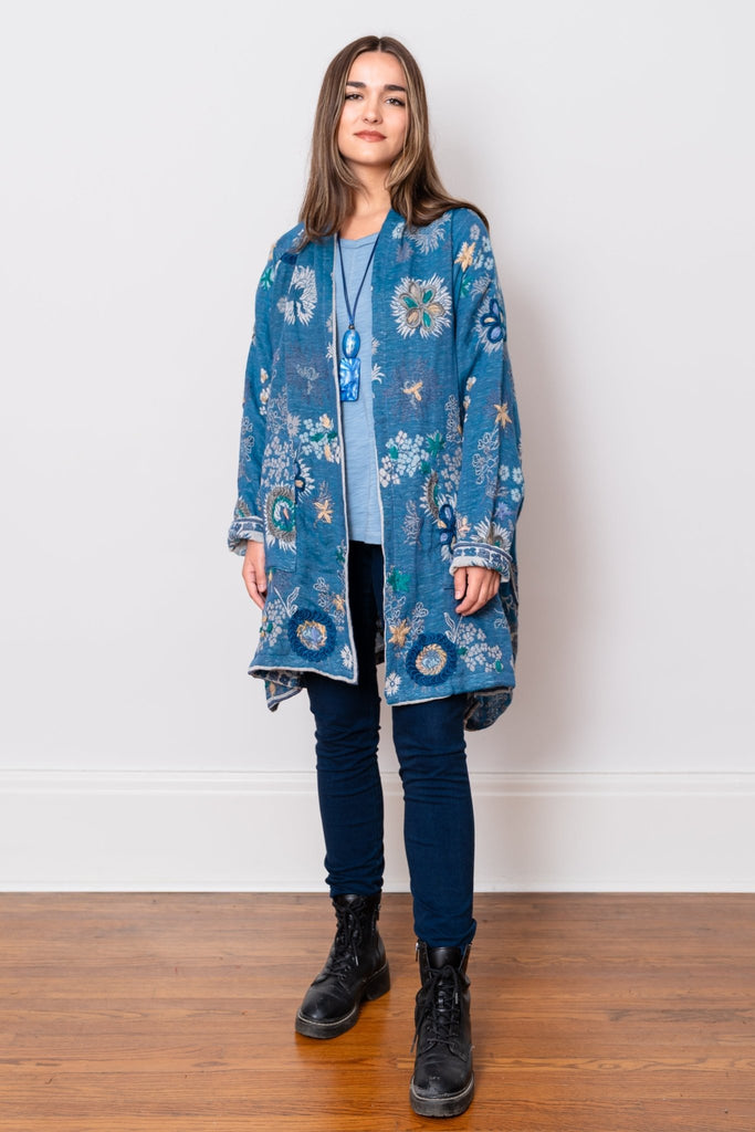 Embroidered Jacket - Mila - BaBa Imports - The Wardrobe