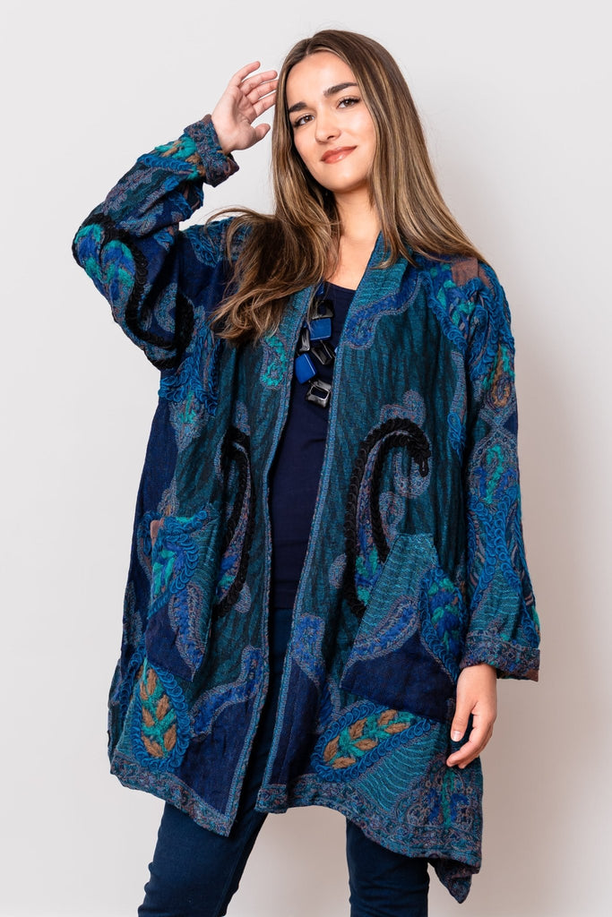 Embroidered Jacket - Suri - BaBa Imports - The Wardrobe