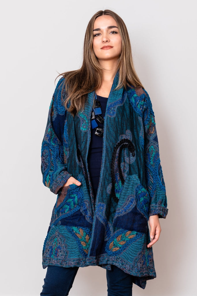Embroidered Jacket - Suri - BaBa Imports - The Wardrobe