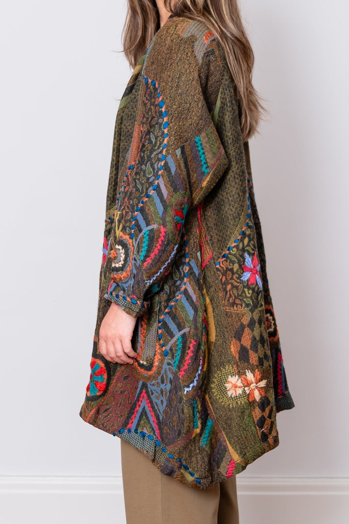 Embroidered Jacket - Wren - BaBa Imports - The Wardrobe