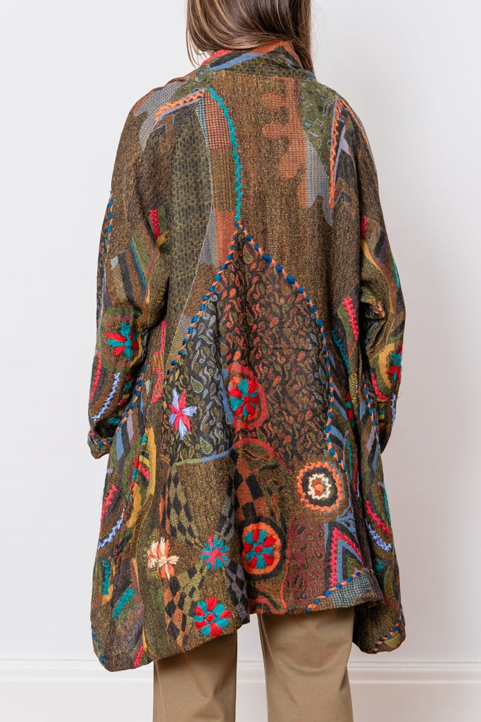 Embroidered Jacket - Wren - BaBa Imports - The Wardrobe