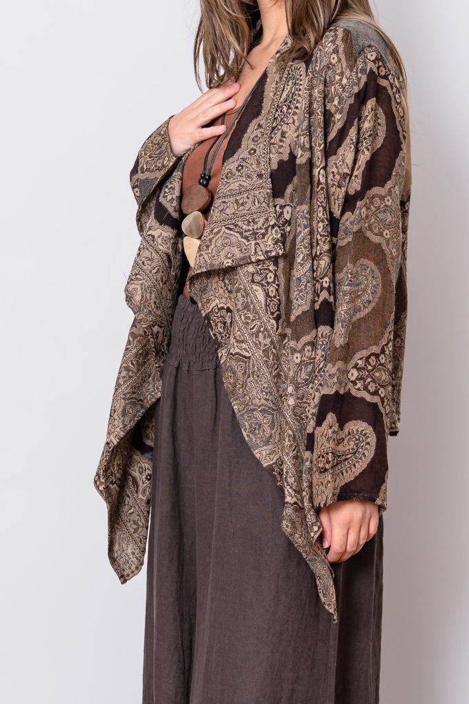 Embroidered Short Jacket - Laurel - BaBa Imports - The Wardrobe