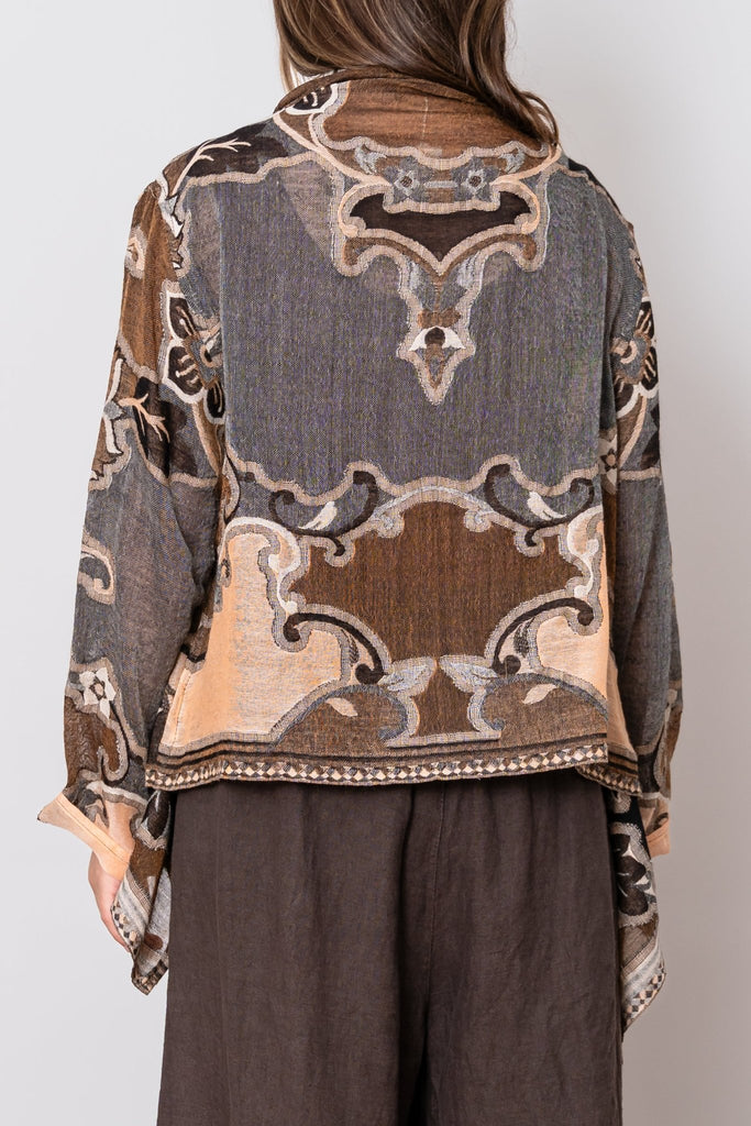 Embroidered Short Jacket - Rowan - BaBa Imports - The Wardrobe