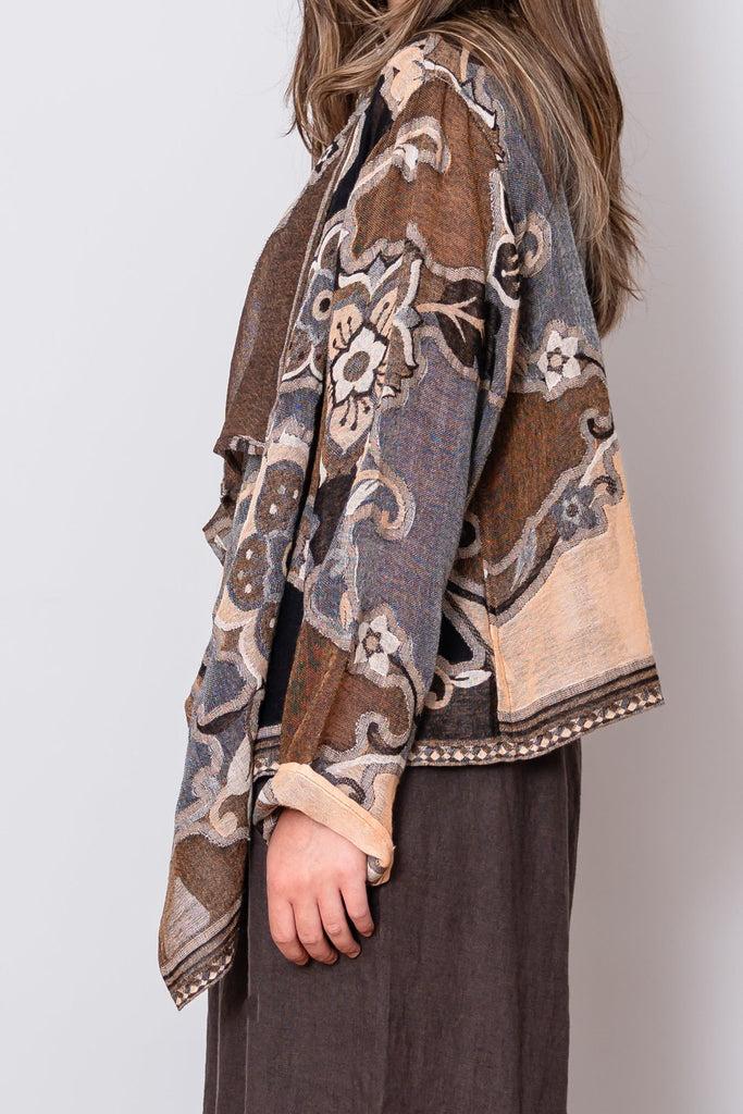 Embroidered Short Jacket - Rowan - BaBa Imports - The Wardrobe