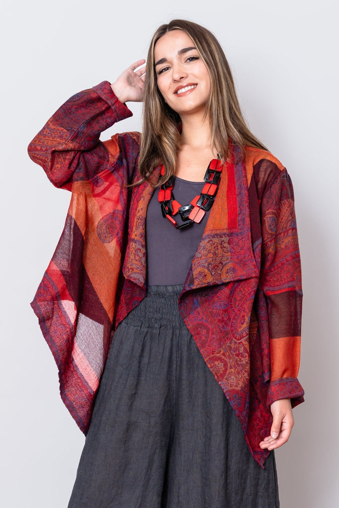 Embroidered Short Jacket - Vera - BaBa Imports - The Wardrobe