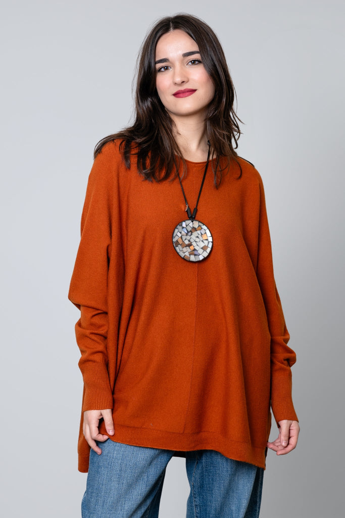 Essential Sweater - Orange Fashion - The Wardrobe