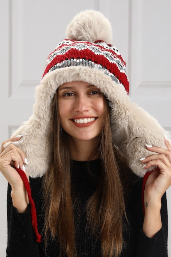 Festive Trapper Hat - The Wardrobe - The Wardrobe