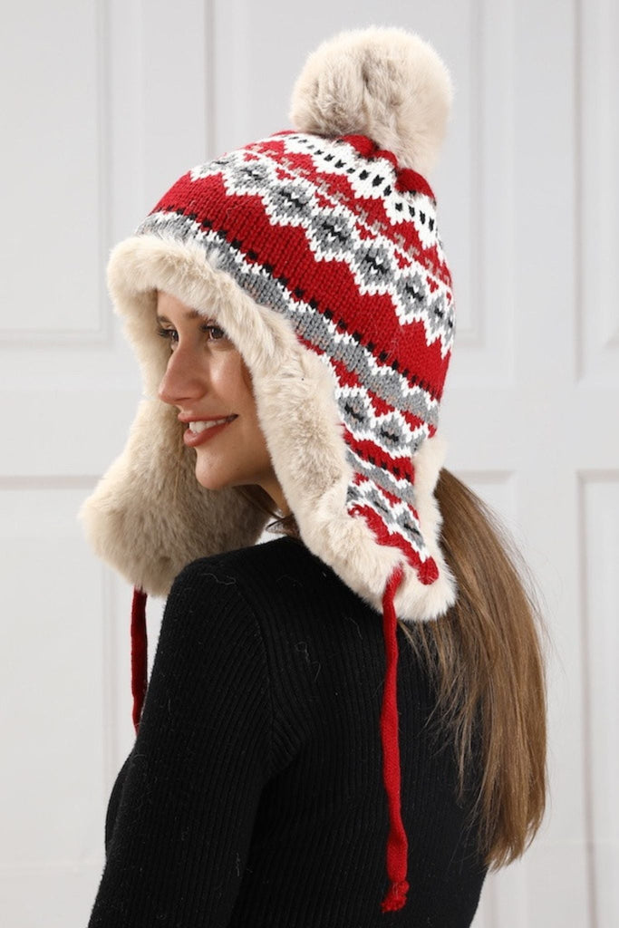 Festive Trapper Hat - The Wardrobe - The Wardrobe